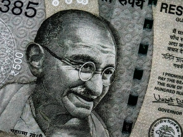 Indian rupee banknote